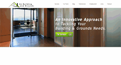 Desktop Screenshot of ajbuildingandgrounds.com